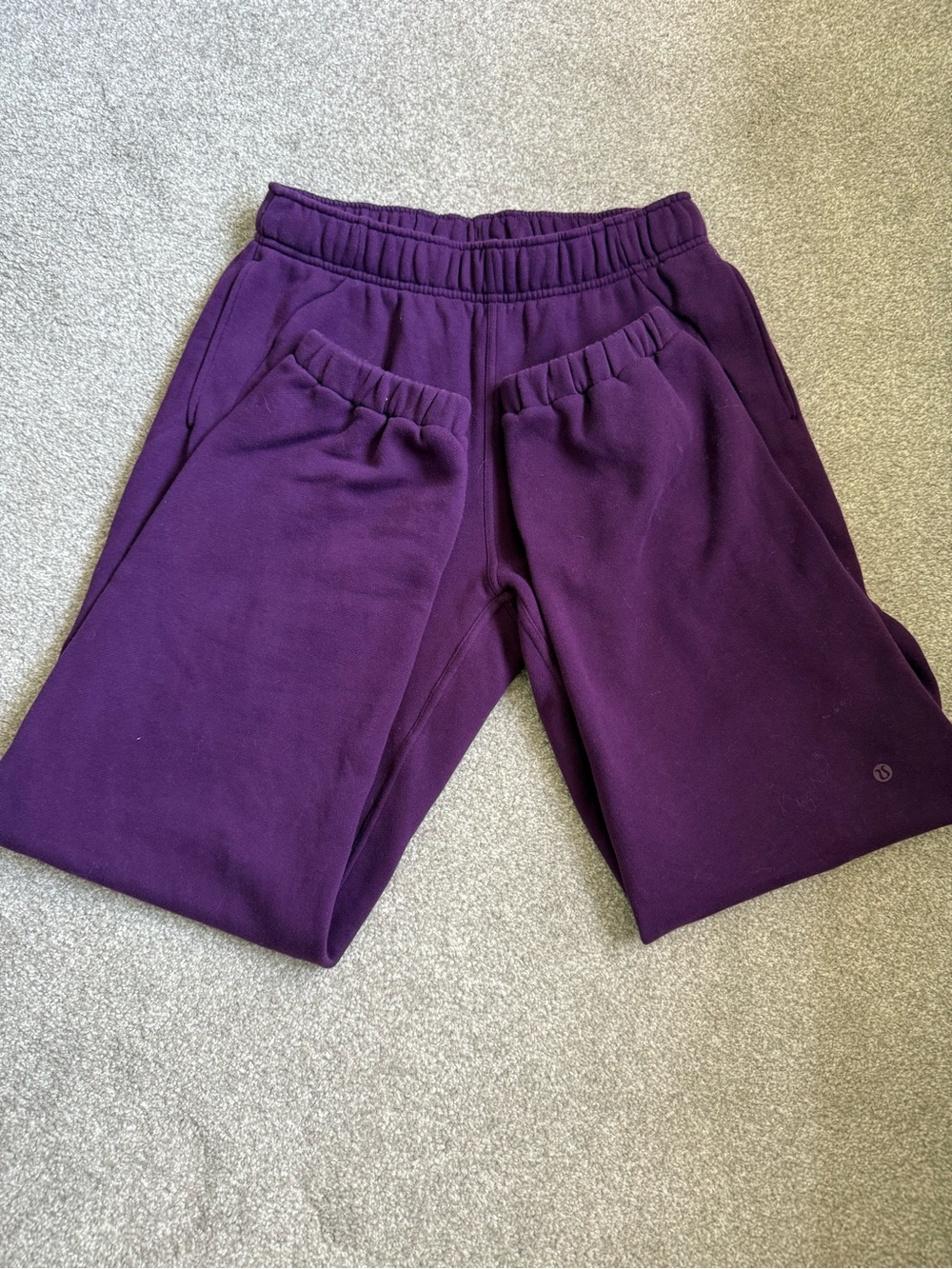lululemon athletica Purple Scuba Sweatpants